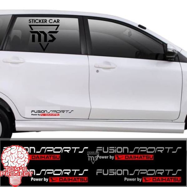 Sticker Stiker Daihatsu Fusion Sport Xenia Sigra Sirion Terios