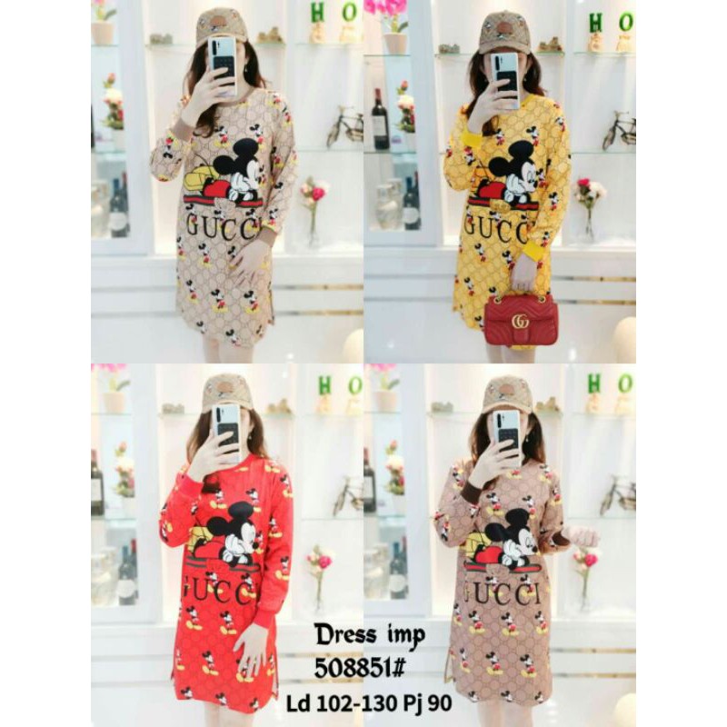 Atasan Wanita Murah MICKEY KAOS PREMIUM 508851# batik garis salur ootd yg baru Y3G0 rayon yg lagi tr