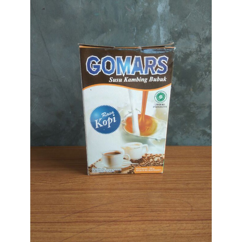 

gomars, susu bubuk kambing etawa, netto 200gram