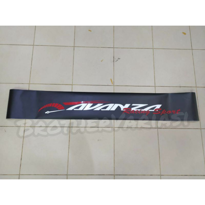Stiker Hitam Kaca Depan Mobil All New Avanza