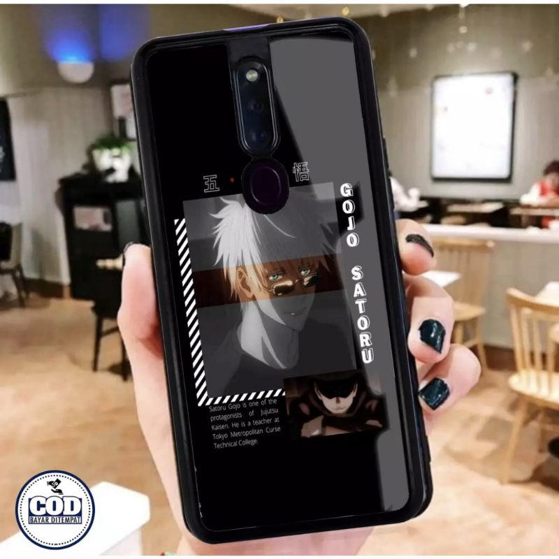 ubluk store case custom Oppo F11 , F11 pro motif caracter AOT keren