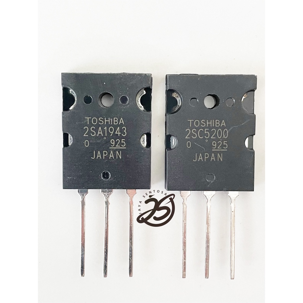 A1943 C5200 (1SET) MURAH 150V TOSHIBA KWALITAS BIASA 2SA1943 2SC5200 TRANSITOR TOSHIBA A 1943 C 5200