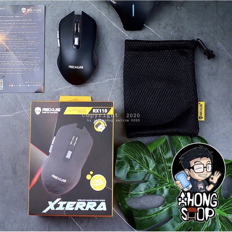 REXUS XIERRA RX-110 MOUSE WIRELESS