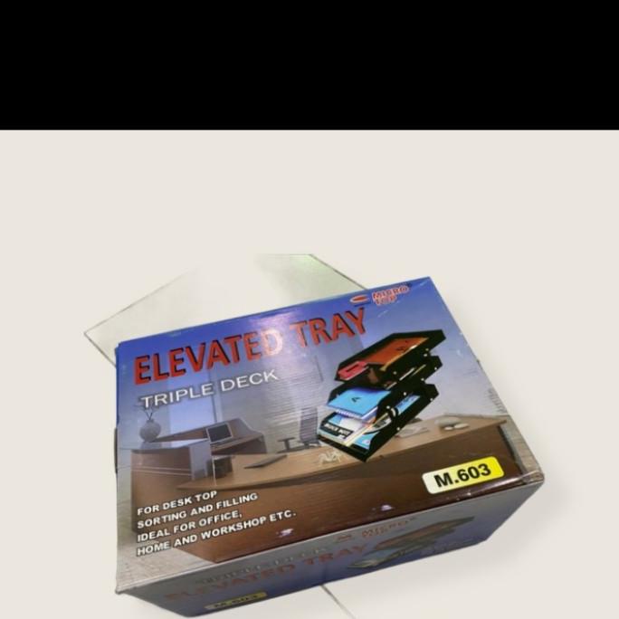 

Office & Stationery | Document Organizer | Elevated Tray 3 Susun Microtop M603 | Best Seller