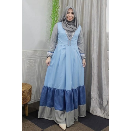 DEURA Busana Muslim Terbaru / Dress Deura / Gamis Deura Original / Setelan Gamis Deura 279 BUTIK BRA