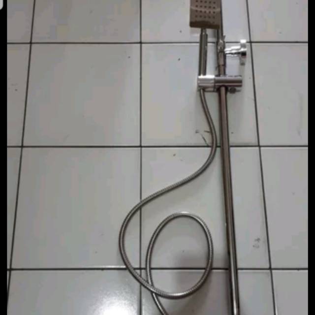 Shower Tiang Kamar Mandi Set - Shower Tiang Set - Shower tiang column kamar mandi