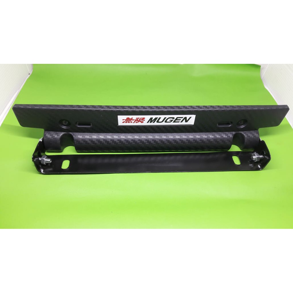 Dudukan plat nomor JDM Carbon Mobil calya /sigra