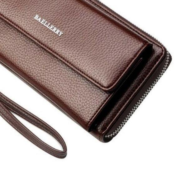 ➲ DOMPET PANJANG PRIA WANITA KULIT IMPORT BAELLERY ASLI MURAH KARTU ORIGINAL COWOK CEWEK WK471 ℮
