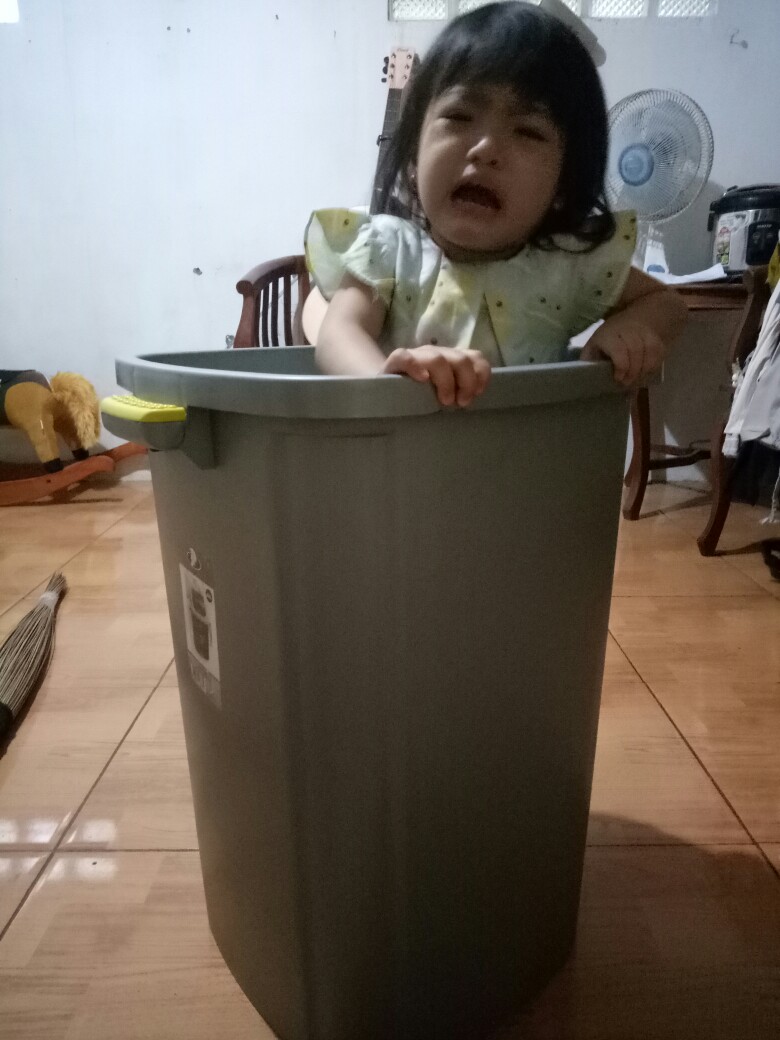 Tempat Sampah Semar / Tong Sampah 60 Liter - Sparta