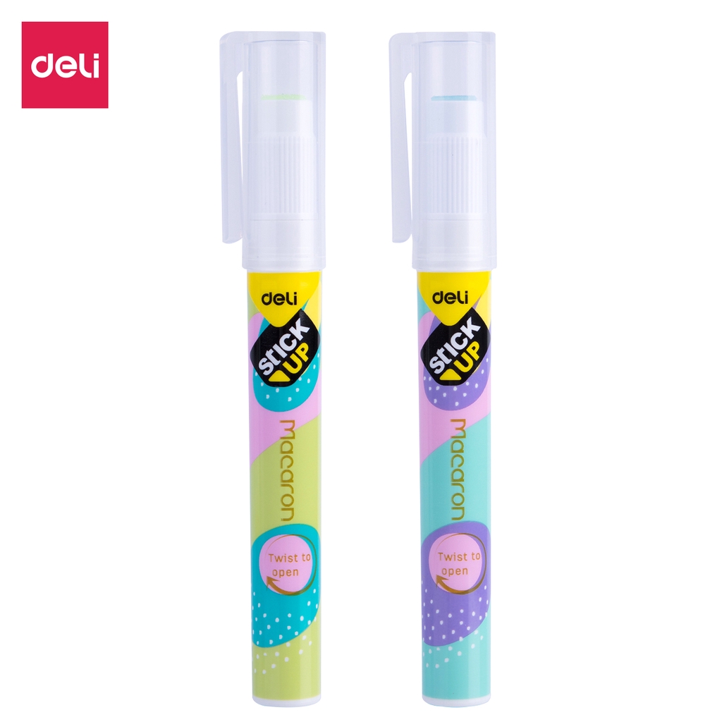 

Deli Glue Stick Lem Kuat Bentuk Pena dengan Klip, Bisa Dicuci EA23810