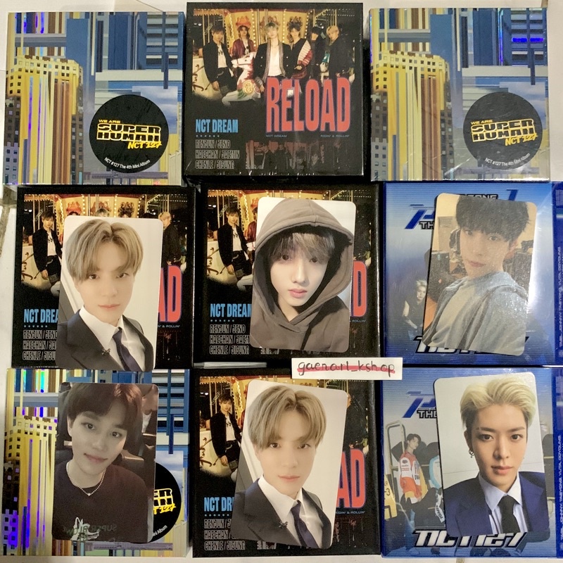 [READY STOCK] NCT 127 FINAL ROUND 2nd P - KIHNO KIT DOYOUNG SET SUPER HUMAN TAEIL SET RELOAD JISUNG 