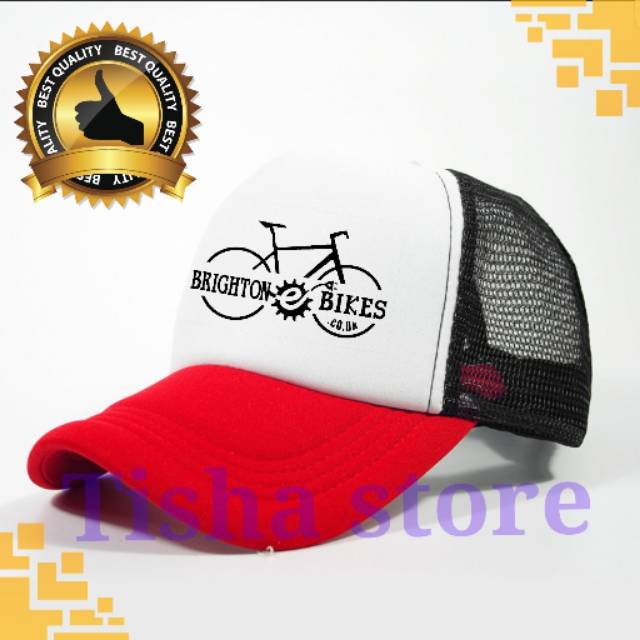 Topi jaring sepeda custom 4