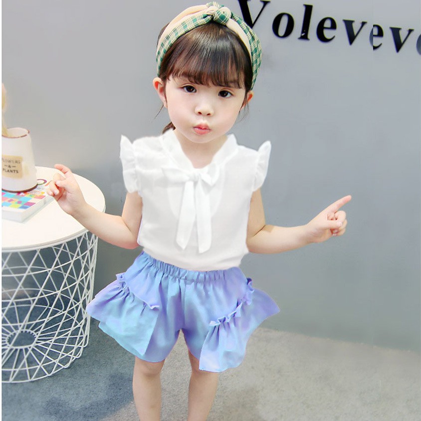 (0-3 Tahun) Setelan Baju Bayi Import SetG0920/10/11 Pakaian Anak Perempuan Kaos Rumah Bayi Celana