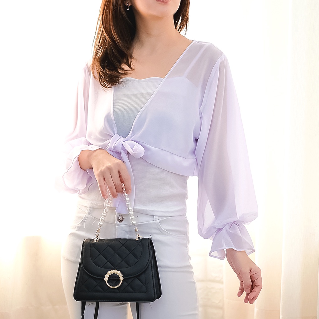 AFI - EC - Kilana Cerutty Outer Wanita-Putih