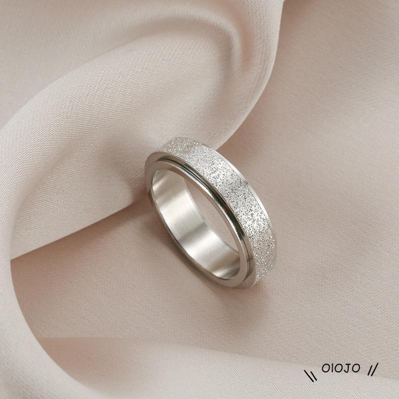 Cincin Bahan Stainless Steel Model Simple