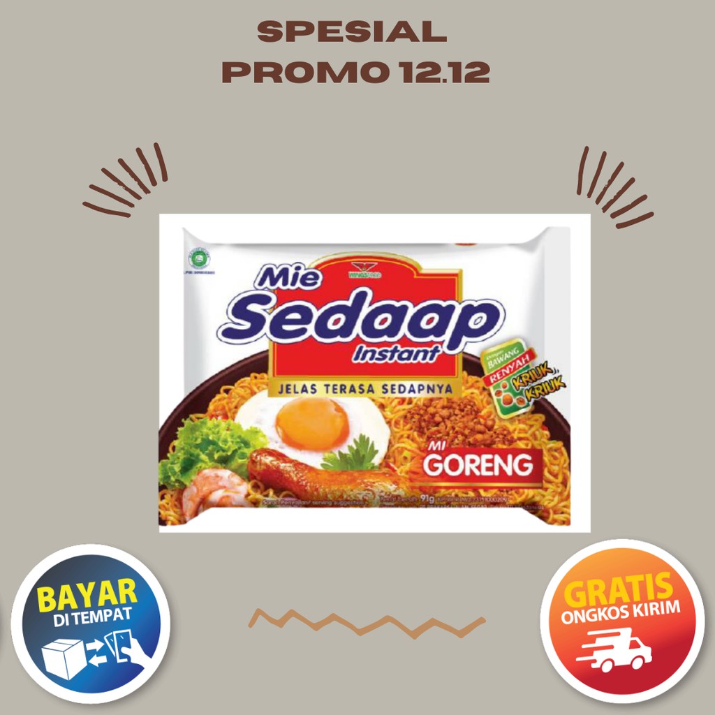 

Mie Sedaap Goreng - Mie Instan Per Pcs