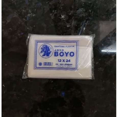 Plastik PE Joyo Boyo Uk 12x24 / Plastik Buram 1/2 Kg Tahan Panas