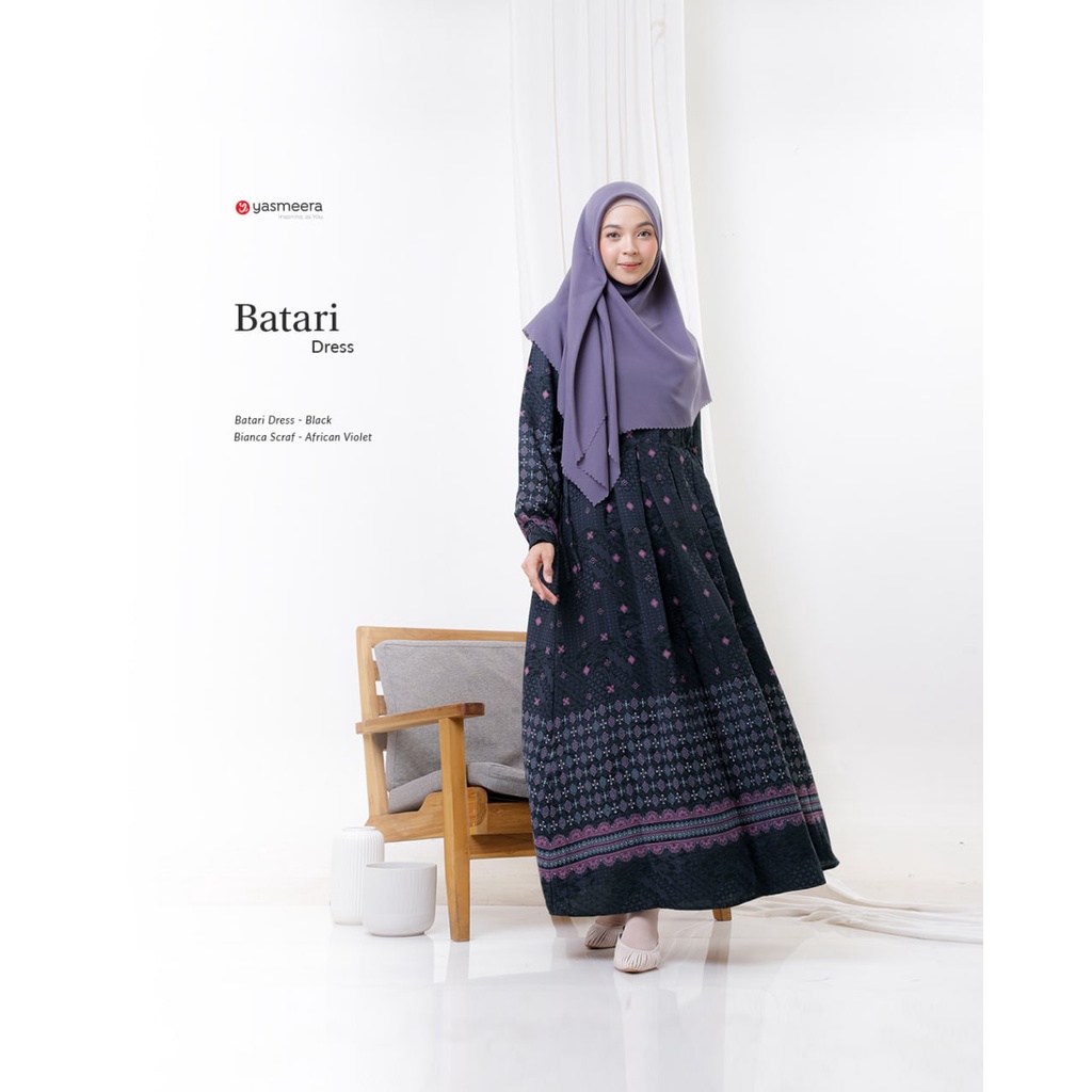 BATARI DRESS by YASMEERA GAMIS SYAR'I PREMIUM TERBARU