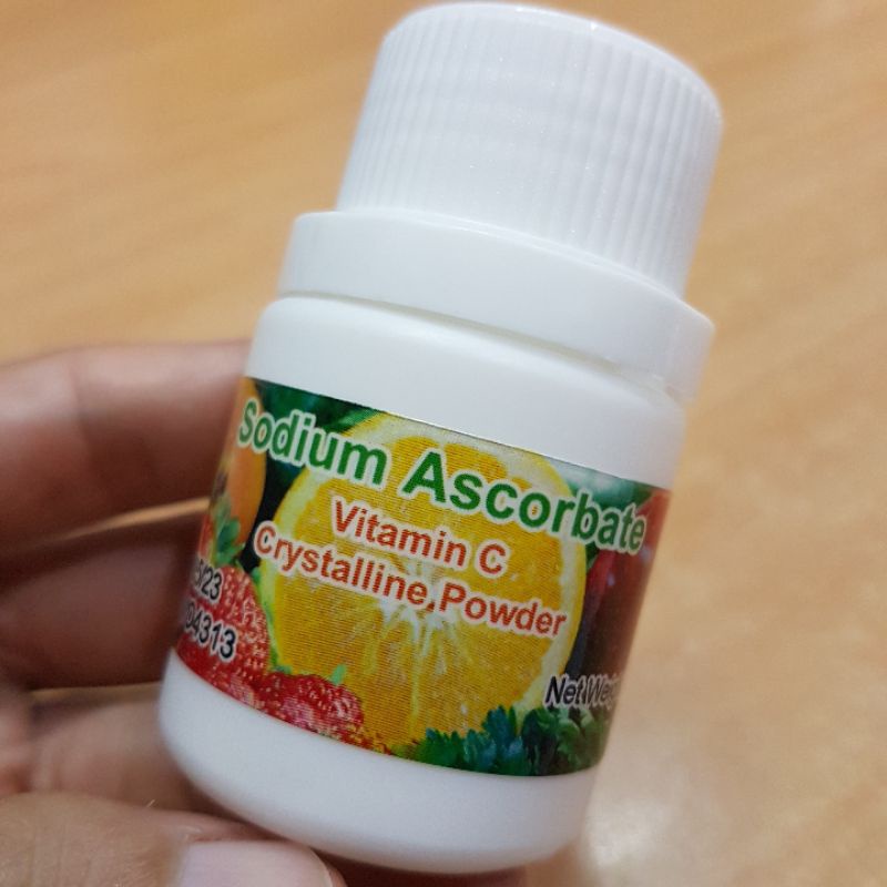Sodium Ascorbate / Vitamin C Terbaik utk Daya Tahan Tubuh ( 30 GR )