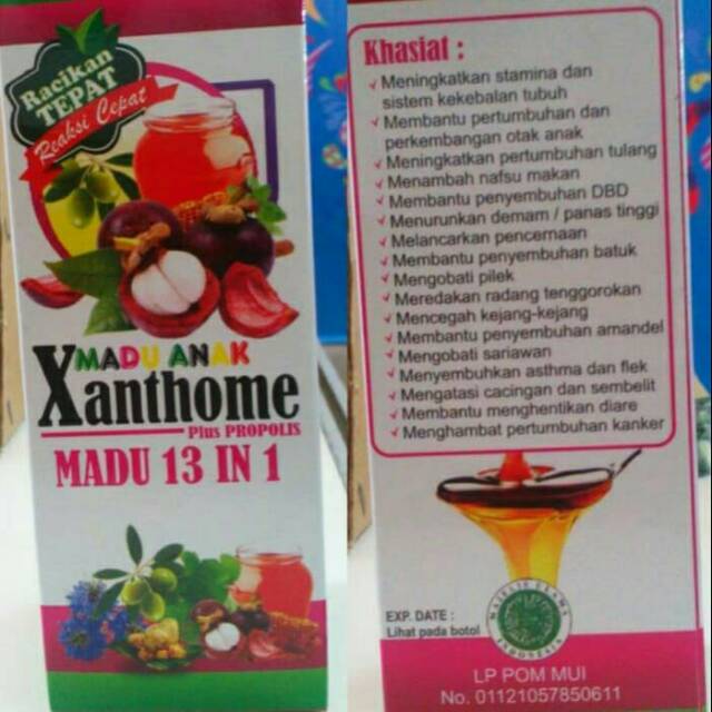 Madu Anak xanthome madu 13 in 1