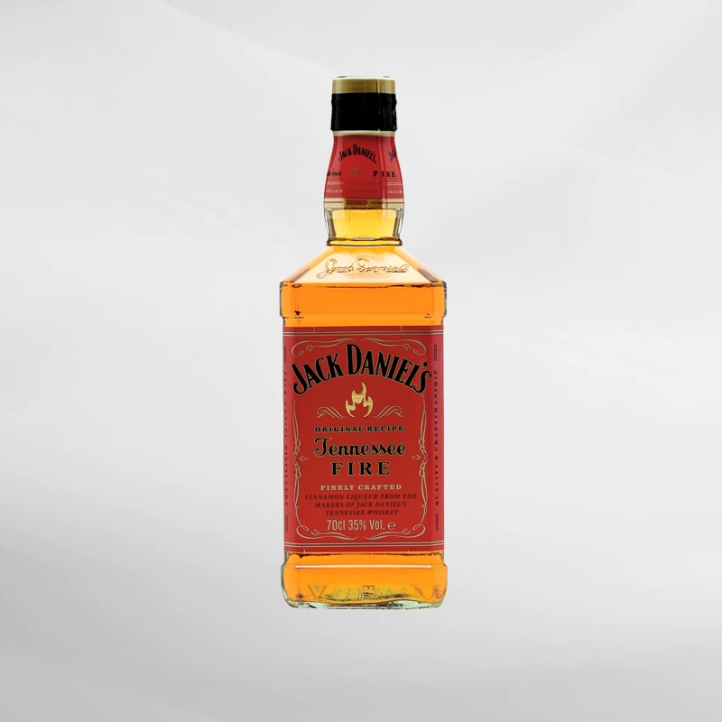 Jack Daniel's Tennese Fire Whisky 750 ml ( Original &amp; Resmi By Vinyard )