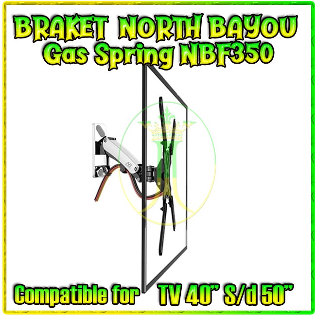 Braket Brecket Bracket Monitor TV Gas Spring NBF350