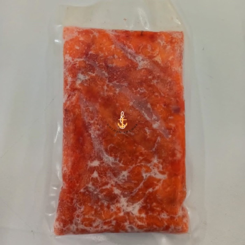 

Scrape Meat Salmon Daging Tetelan Tanpa Tulang 500gr