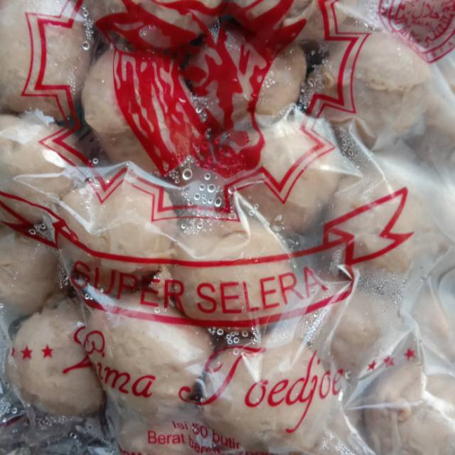 

Bakso sapi lima Toedjoe isi 50 pcs