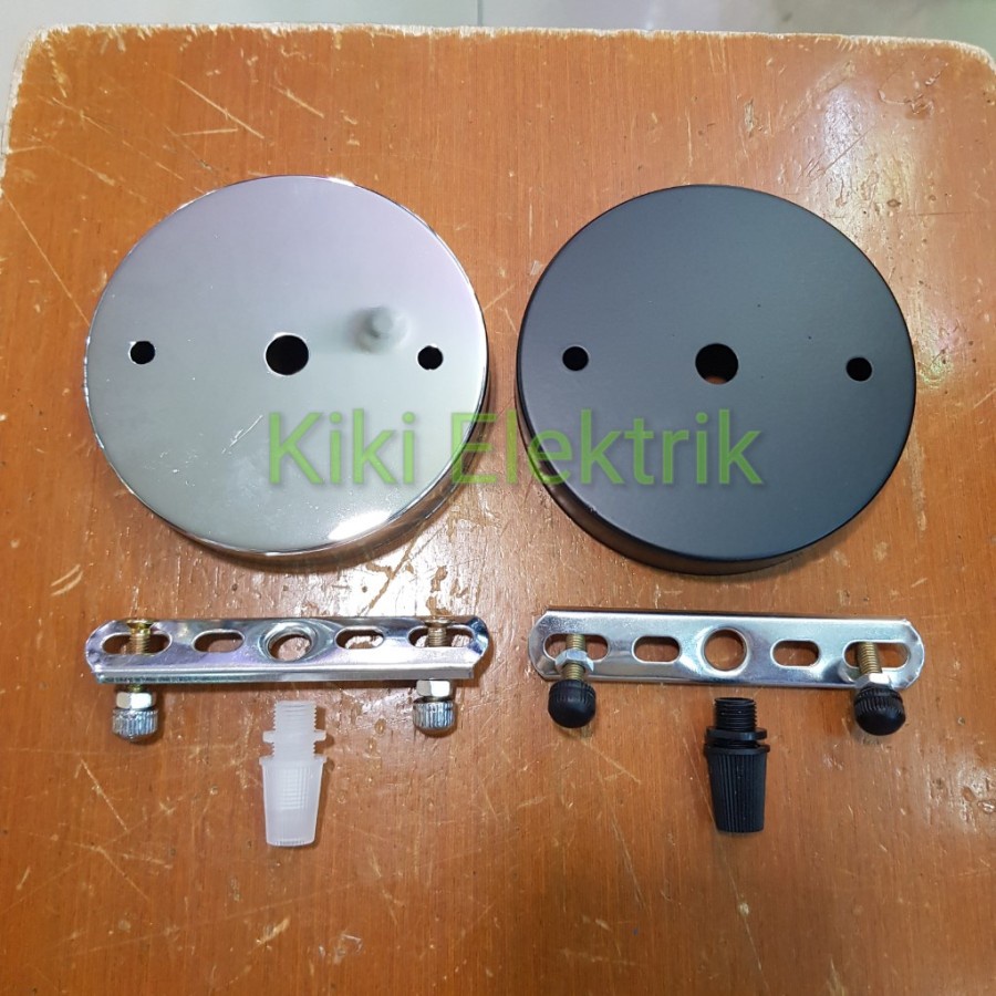 Base Lampu Gantung Satuan Diameter 10 cm (Bulat Gepeng)