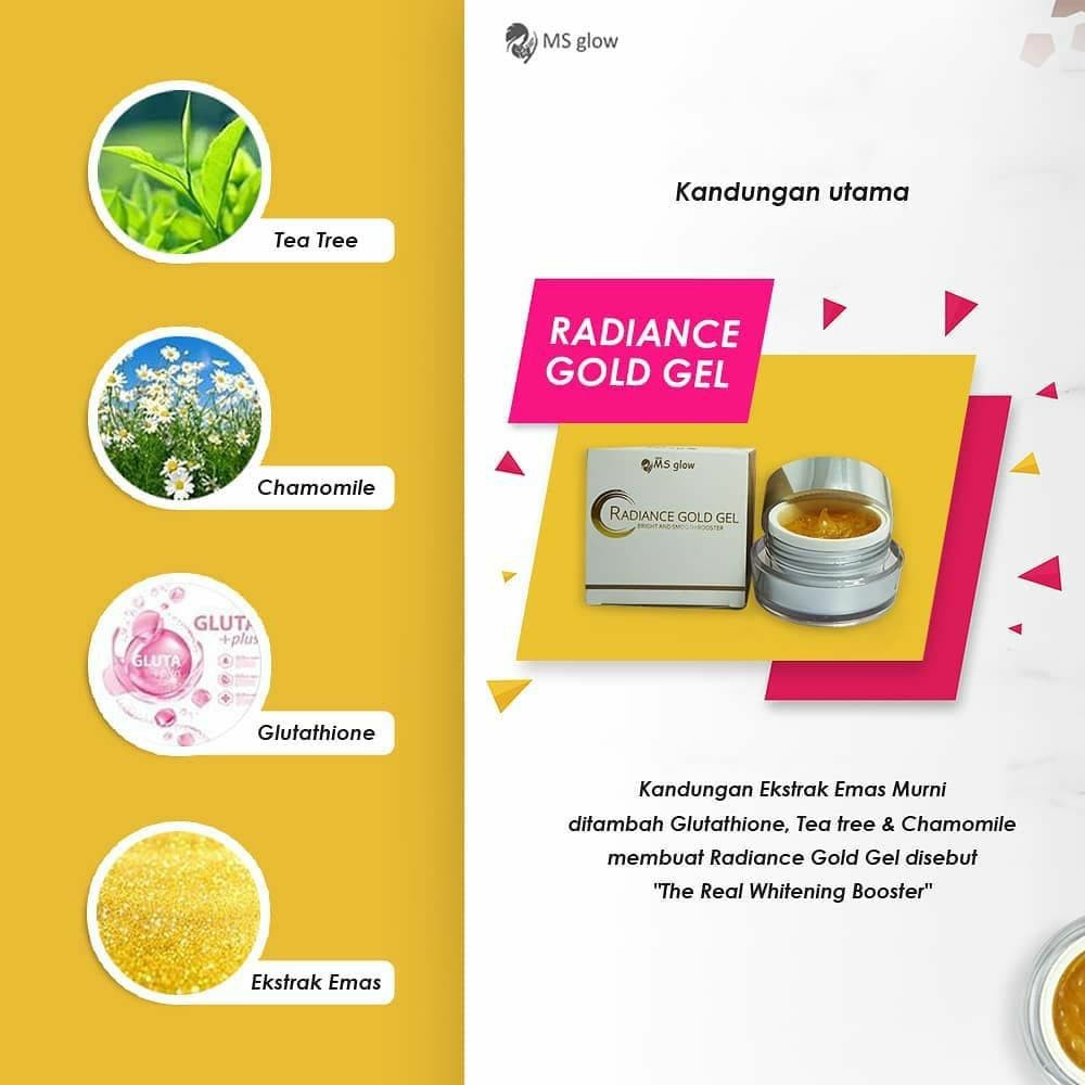 RADIANCE GOLD MS GLOW TERMURAH / RADIANCE GOLD MS GLOW ORIGINAL