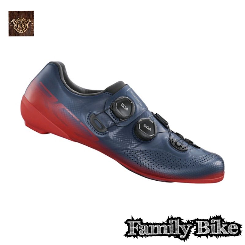 Shimano RC7 SH-RC702 Red Shoes - Sepatu Cleat Shimano RC7 Road Bike