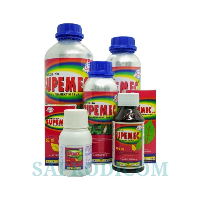 Insektisida SUPEMEC Abamektin 18EC  250ml, Obat Pembasmi Hama Tanaman