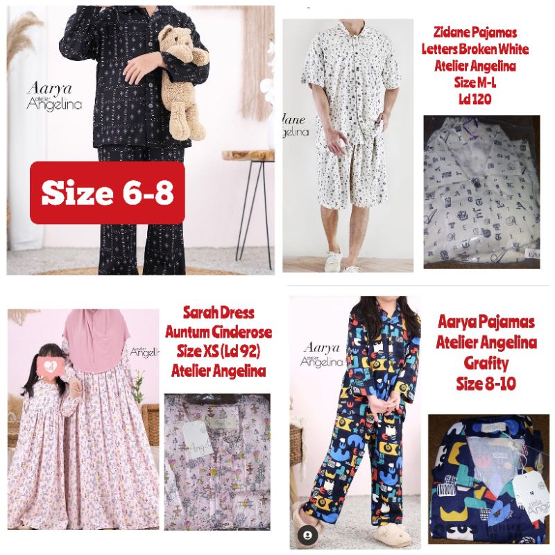 Atelier Angelina - Aarya Pajamas Zidane Pajamas Sarah Dress Atelier Angelina