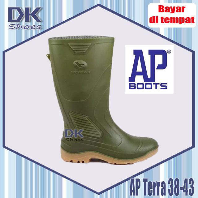 AP Boots Terra ECO 3 Panjang 38-43 / Sepatu Karet Proyek Outdoor Tahan Air