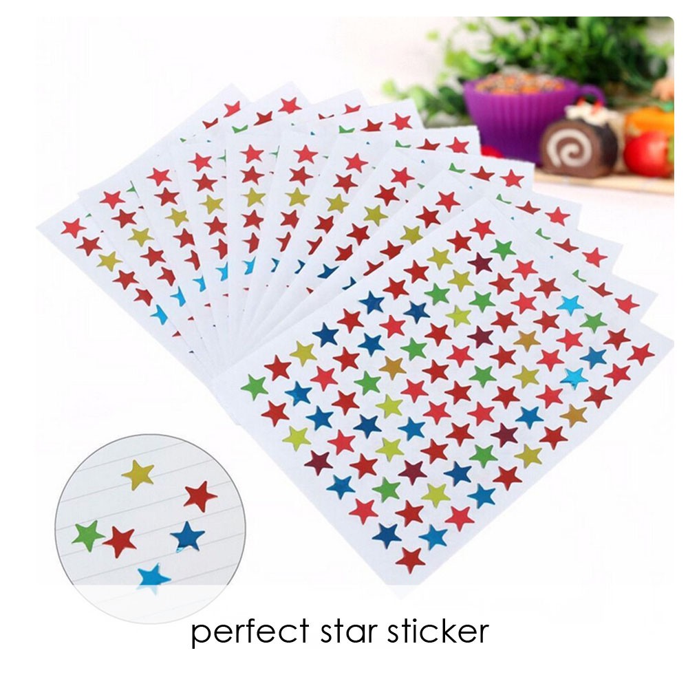 edufuntoys PERFECT STAR STIKER  stiker  bintang  untuk 