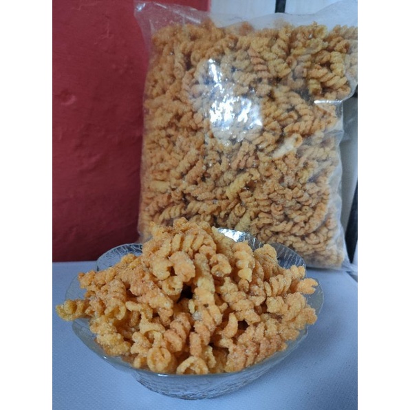 

Cemilan makaroni spiral asin gurih 250gram