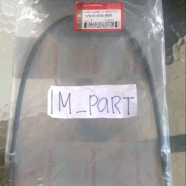 Kabel gas atas Honda Sonic 150 R