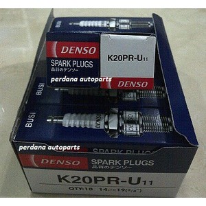 Busi DENSO K20PRU11 K20PRU-11 Asli Copper Core + U-Grooved