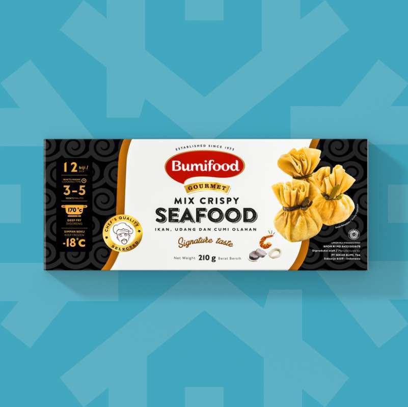 

Bumifood Mix Crispy Seafood 12S 210Gr B