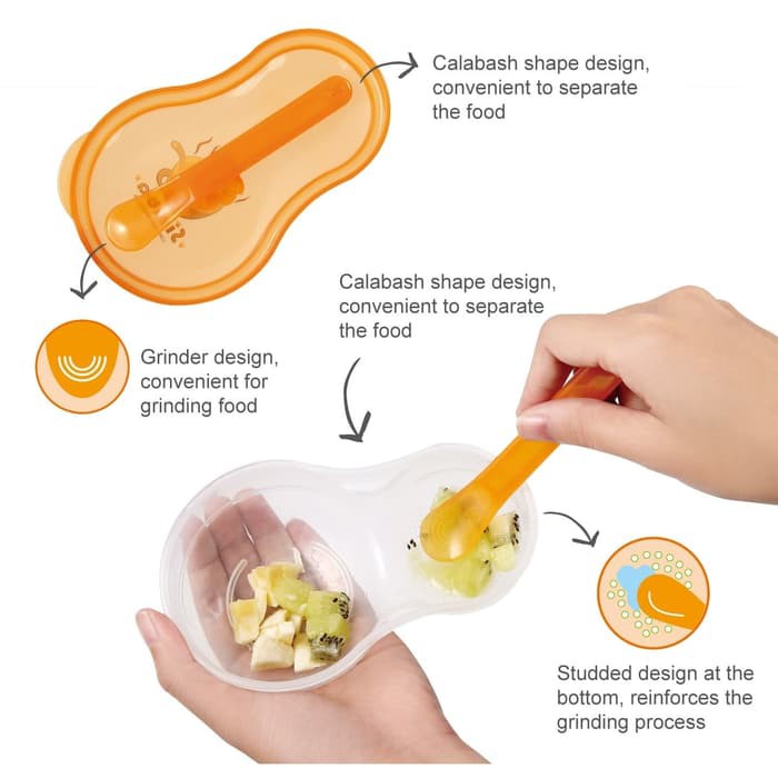 Simba Baby Food Grinder/Storage Case Set