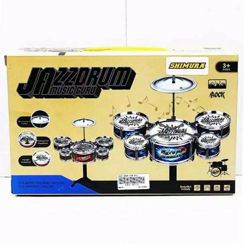 MAINAN JAZZ DRUM SET PUKUL isi 5 pcs ANAK COWOK