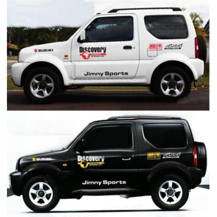 sticker stiker jimny sports sticker mobil jimny sticker 4x4 discovery
