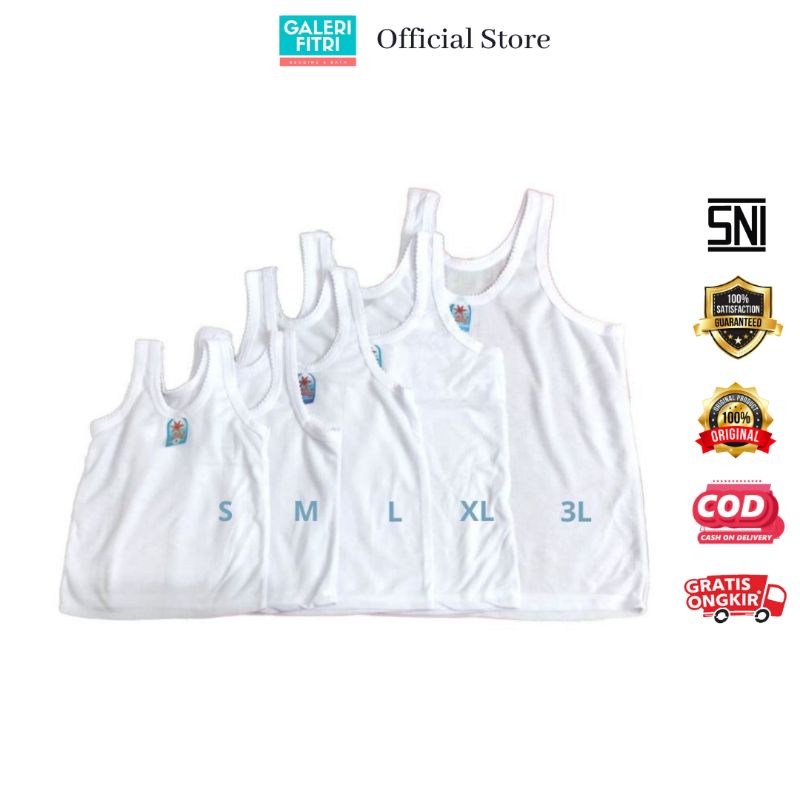 Kaos Singlet Anak - Kaos Dalam Anak - Singlet Anak - Kaos Singlet Putih - Singlet Putih - Singlet An