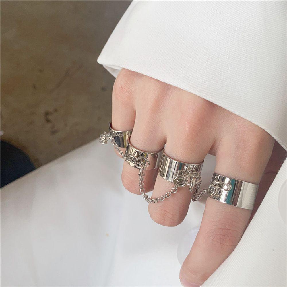 Solighter Punk Cincin Fashion Pesta Perhiasan Paduan Salib Virgin Mary Pendant