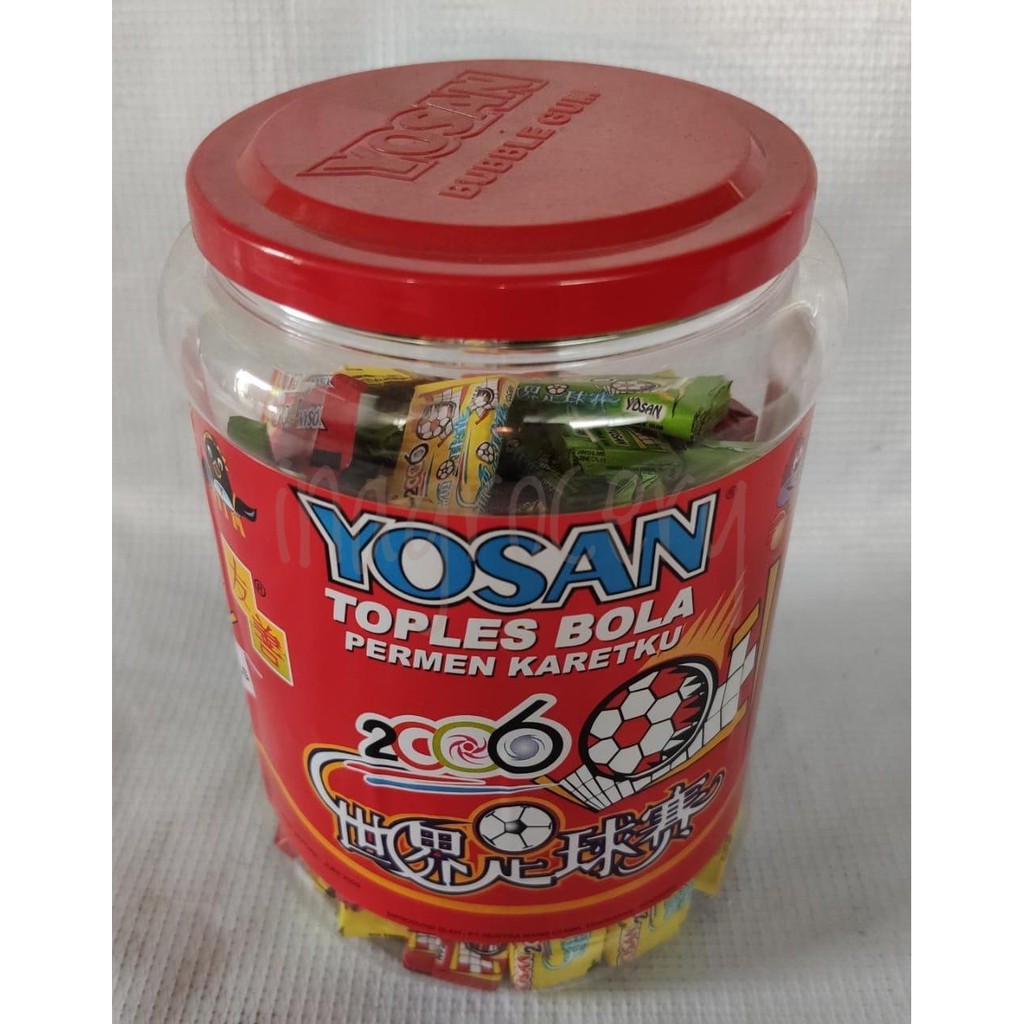 

YOSAN PERMEN KARET TOPLES 100pcs 230gr