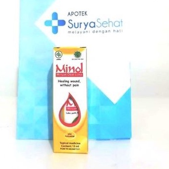 MINOL (1 Botol@ 15 ml) Minyak Luka Tidak Perih biasanya untuk anak-anak