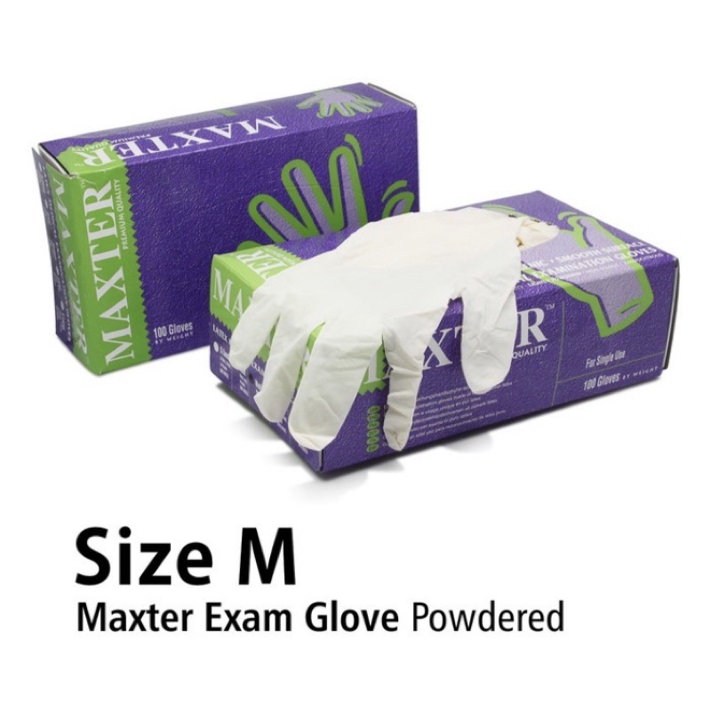 HANDSCOON LATEX | SARUNG TANGAN MAXTER