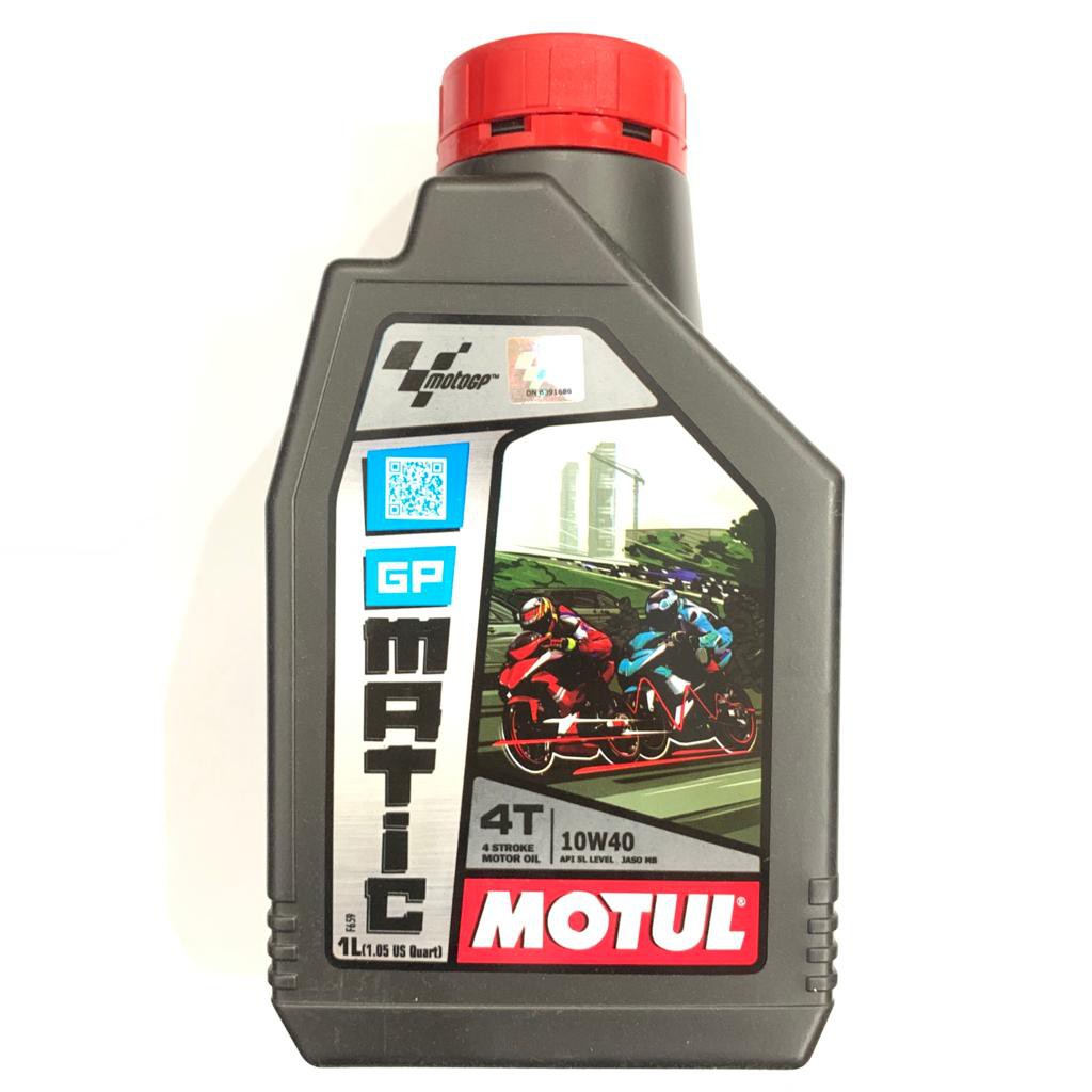 OLI MOTUL MOTOGP MOTO GP MATIC SAE 10W40 1LITER KHUSUS MATIC SPORT