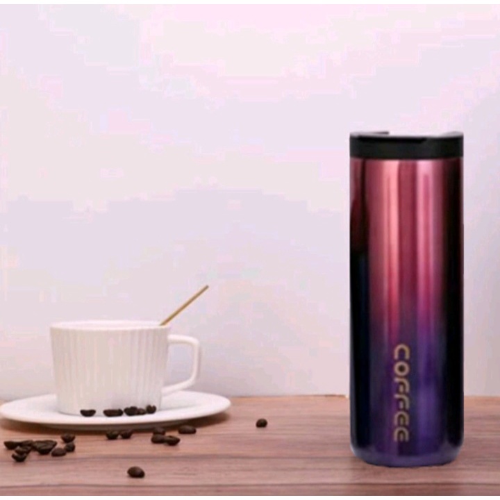 Termos Coffee Mug Stainless Steel Vacuum Insulated 500ML Tahan Panas / Dingin Kopi