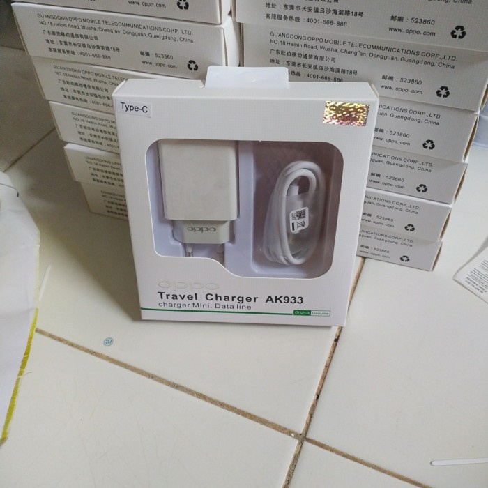 Murah Charger Oppo A5 2020 A9 2020 A52 A92 Ak933 2A/10W Type C 100% Original Limited
